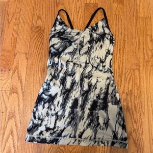 lululemon athletica Black and Gray Tank Top